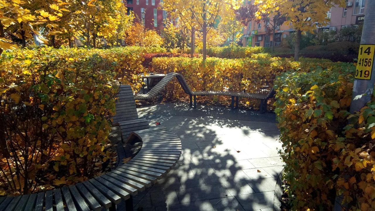 Positive Smile Studio Apartment In The Colorful Comfort Town Residental Complex. Kt-06. Kiev Bagian luar foto